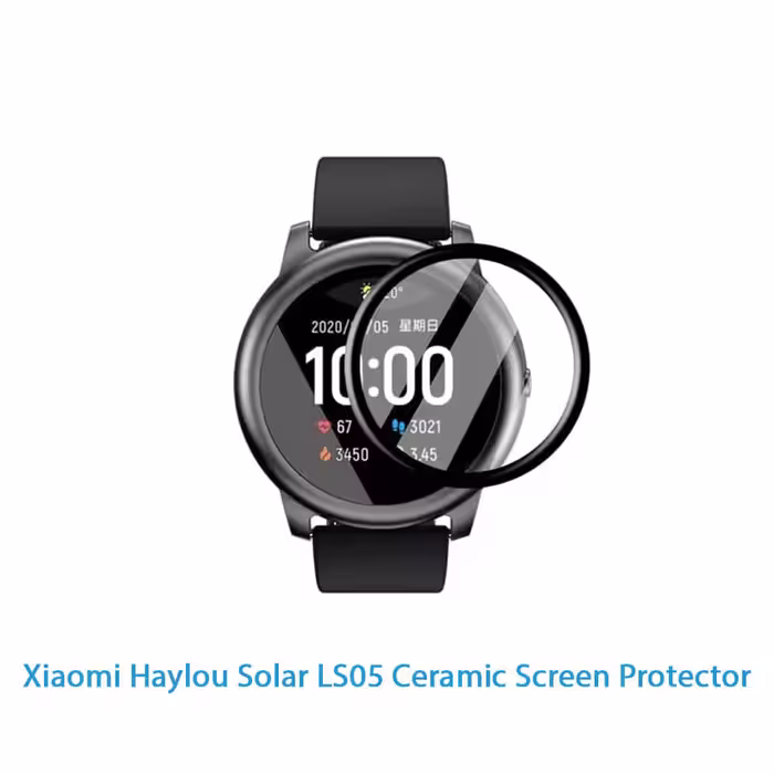 محافظ صفحه نمایش لاین مدل RT007 مناسب برای ساعت هوشمند شیایومی Smart Watch Haylou Solar LS05 بسته سه عددی