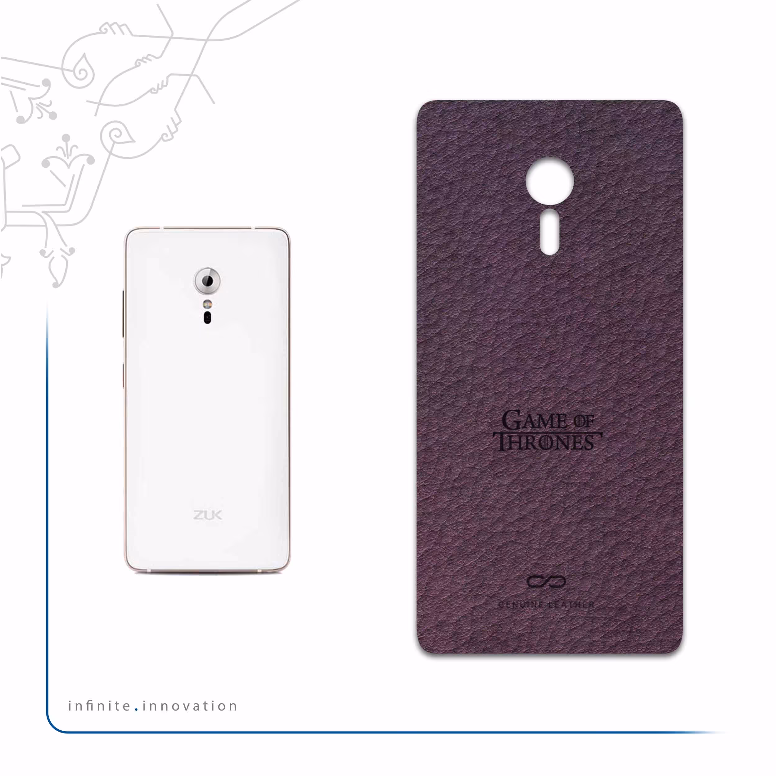 برچسب پوششی ماهوت مدل PL-GOT مناسب برای گوشی موبایل لنوو ZUK Z2 Pro