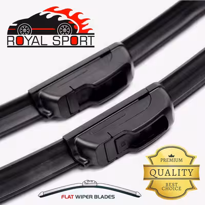 تیغه برف پاک‌کن رویال اسپرت مدل FLAT PRO مناسب برای هیوندای i20 بسته 2 عددی