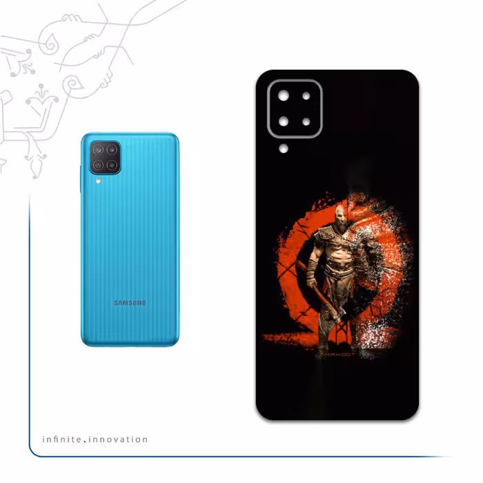 برچسب پوششی ماهوت مدل God-Of-War-Game مناسب برای گوشی موبایل سامسونگ Galaxy F12