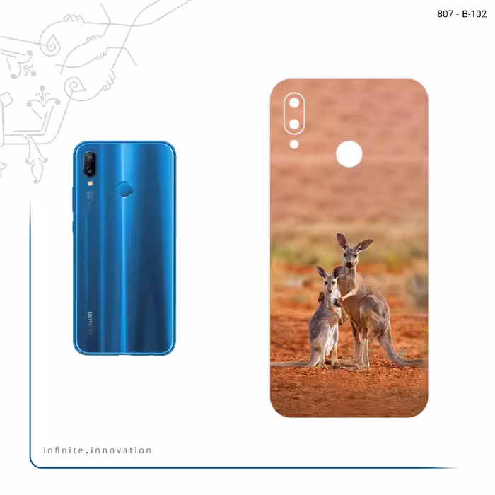 برچسب پوششی ماهوت مدل Kangaroo مناسب برای گوشی موبایل هوآوی Nova 3e