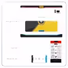 برچسب پوششی ماهوت مدل Sepahan مناسب برای تبلت سامسونگ Galaxy Tab S4 10.5 2018 T835