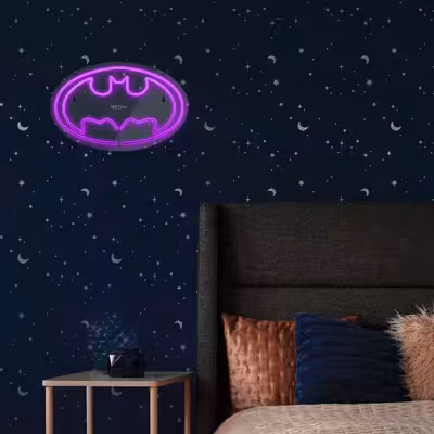 چراغ دیواری نئون دیزاین طرح Batman_PR