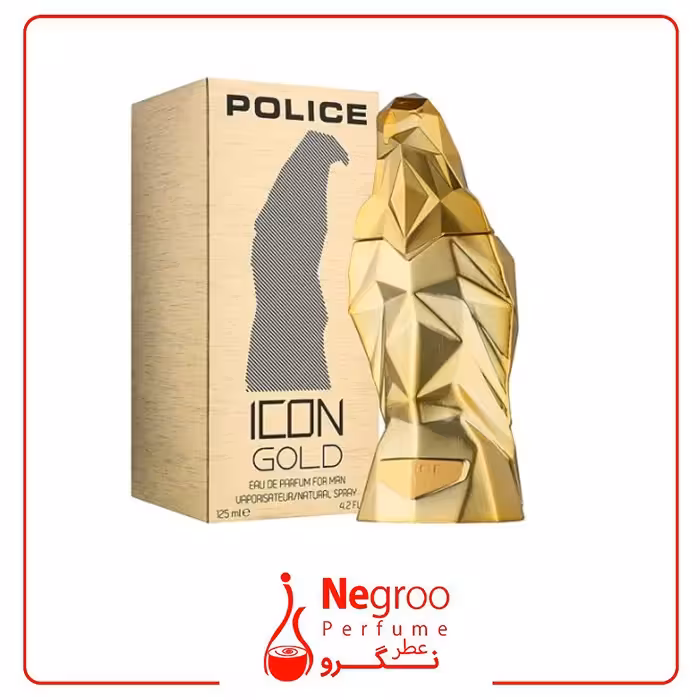 عطر ادکلن پلیس آیکون گلد-طلایی 125 میل