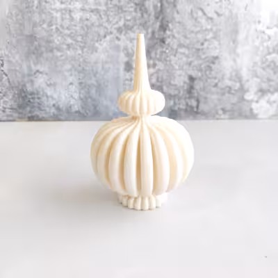 قالب شمع مراکشی گنبدی15 سانتی