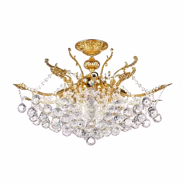 لوستر 5 شعله چشمه نور مدل N2667-5