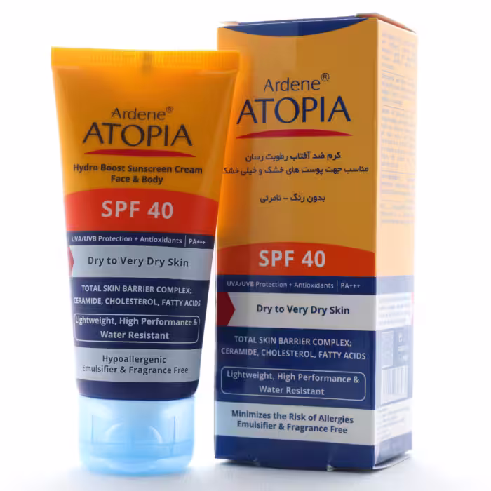 قیمت و خرید کرم ضد آفتاب پوست خشک آردن آتوپیا SPF 40