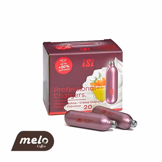 کپسول شارژ خامه ساز (20عددی) isi