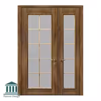 درب ورودی چوبی آپارتمان کد 1095