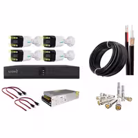 پکیج دوربین مداربسته 4 تایی اسکوو مدل SCOVO SC-AHD CCTV Warmlight