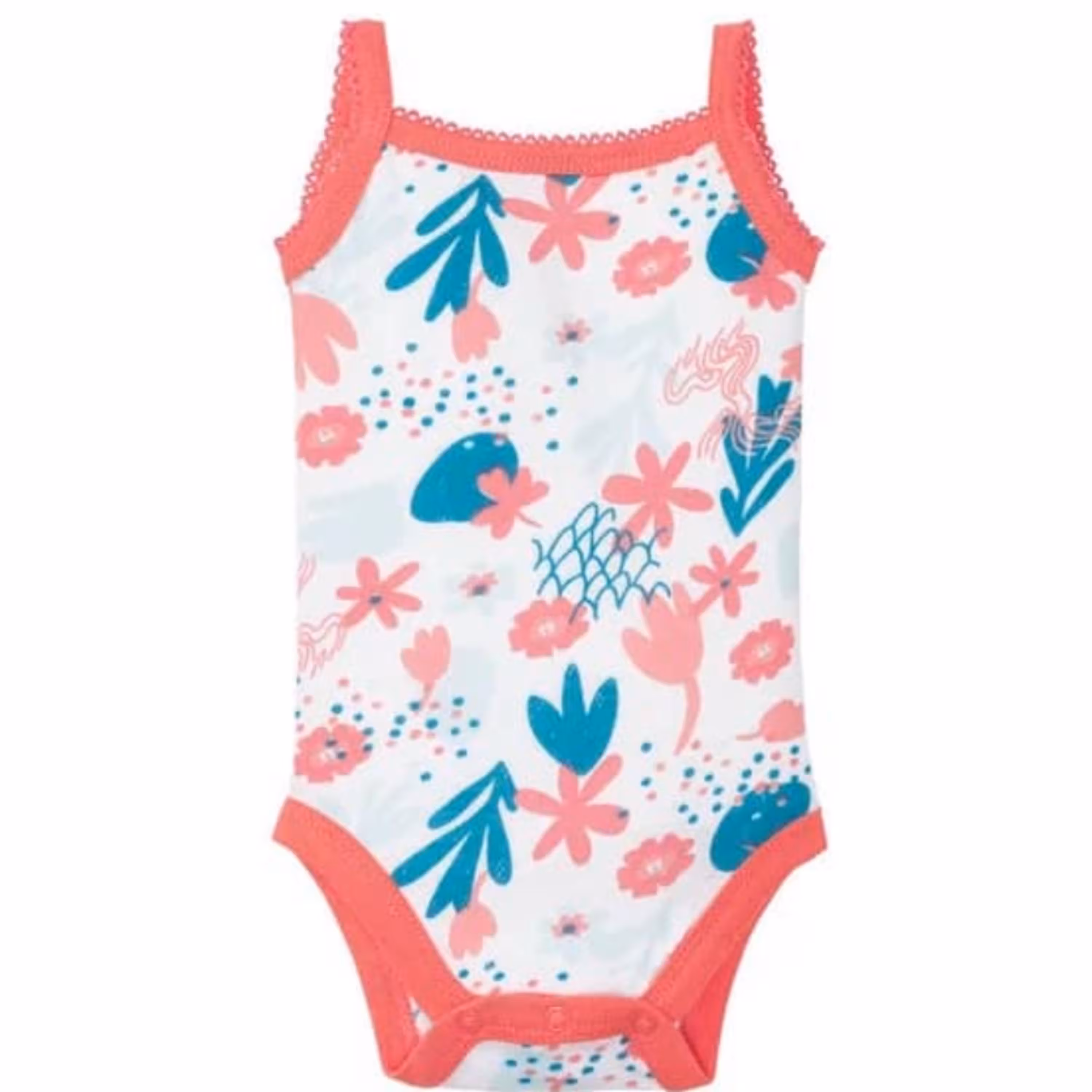 بادی سوزنی نخ پنبه کتان طرحدار نوزادی 2تا6 ماه لوپیلو 