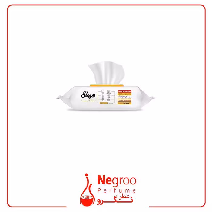 دستمال مرطوب همه کاره اسلیپی sleepy حاوی صابون عرب