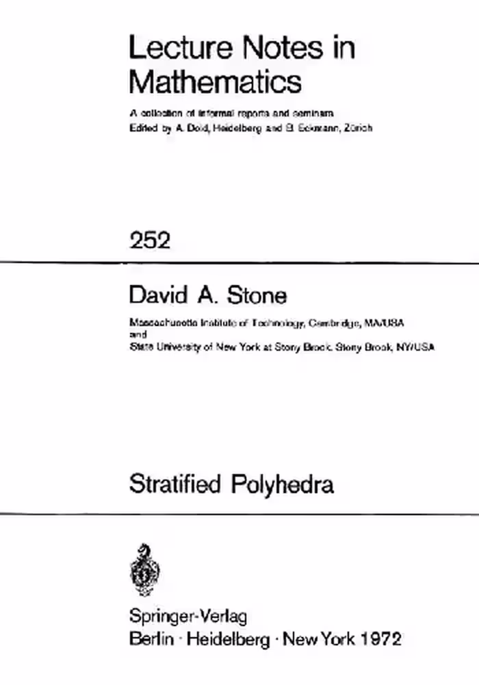 خرید و دانلود نسخه کامل کتاب Stratified polyhedra