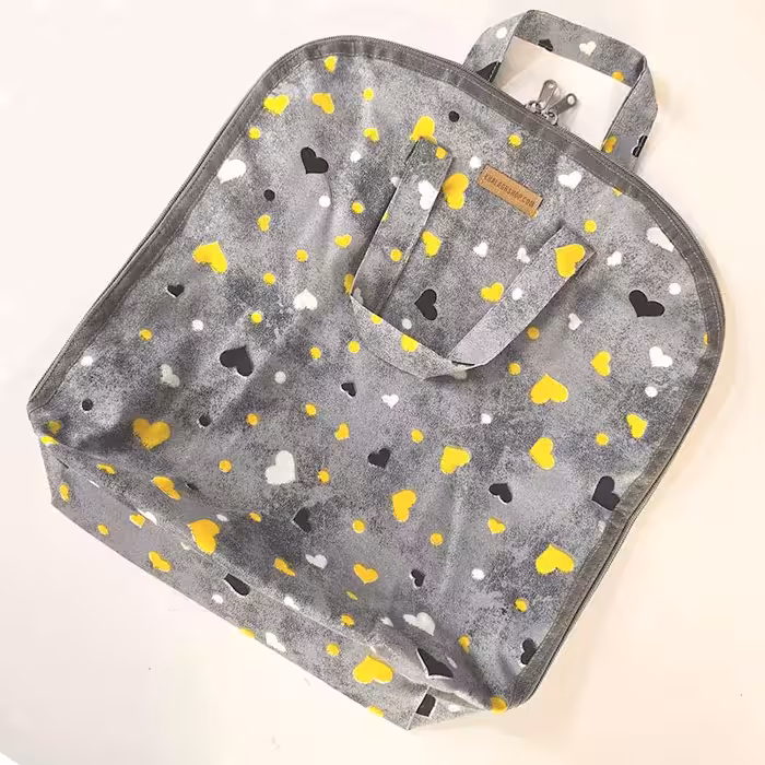 کیسه نان و سبزی پارچه ای زیپ دار سفره شو 45×45 CM