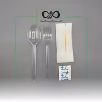 پک (بسته بندی) قاشق و چنگال یکبار مصرف لدرلی ( دیالا) (500عددی)