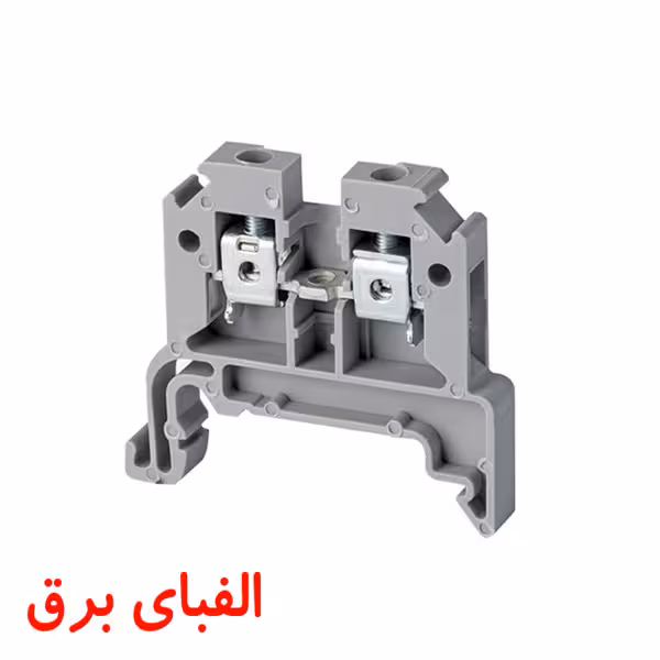 ترمینال ریلی سری پیچی دو طبقه سایز4 DPTP 2.5/4