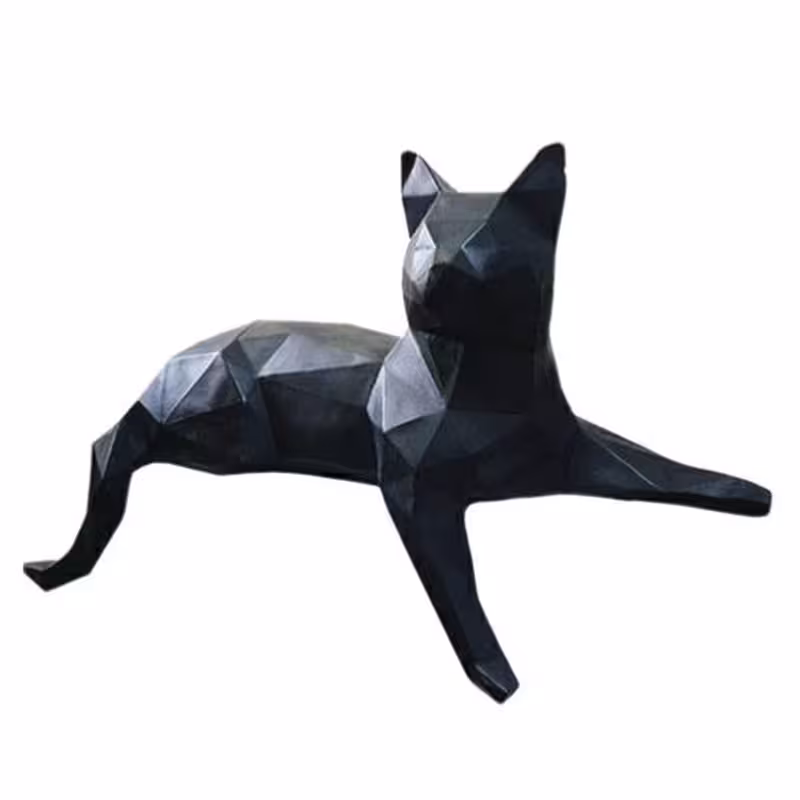 مجسمه مدل گربه کد z2154