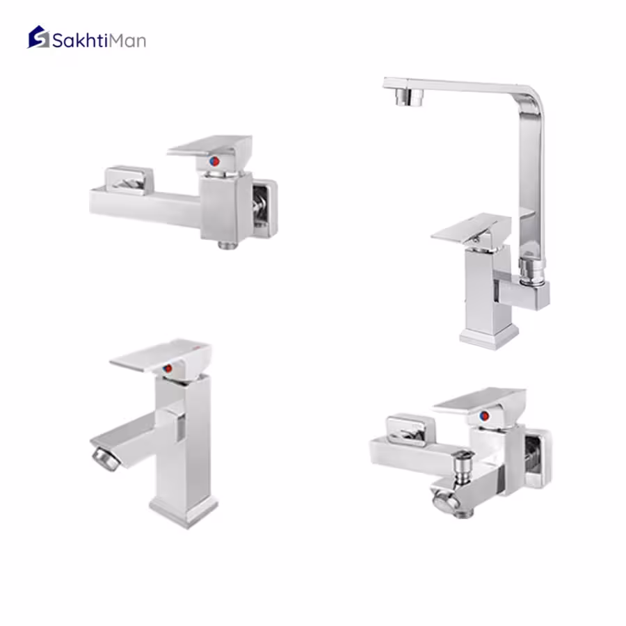 ست شیرآلات سکه مدل فلت