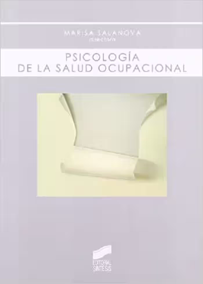 خرید و دانلود نسخه کامل کتاب Psicología de la salud ocupacional (Biblioteca de psicología) (Spanish Edition) -   pdf