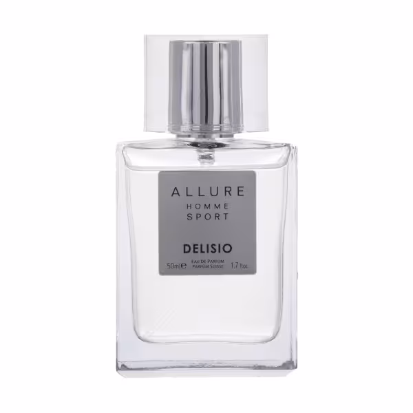 ادو پرفیوم مردانه دلیسیو مدل pour homme حجم 50 میلی لیتر