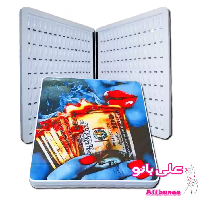آلبوم کالیته ناخن 240 عددی پلکسی طرح 2