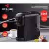 اسپرسوساز سه کاره مباشی ژاپن مدل MEBASHI CEM302 رنگ مشکی
