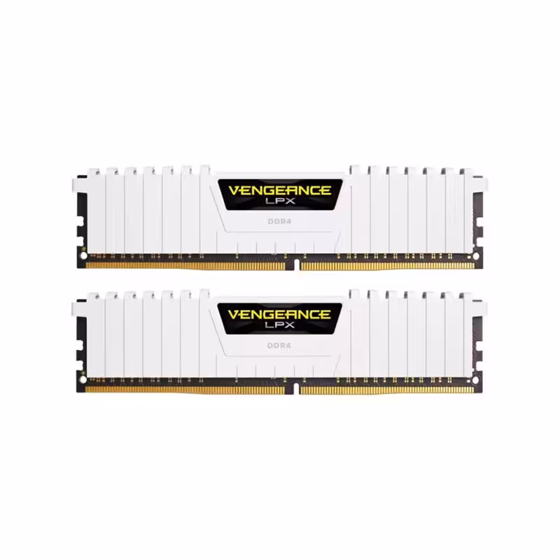 رم کورسیر مدل VENGEANCE LPX White 3200MHz DDR4 Dual ظرفیت 16 گیگابایت
