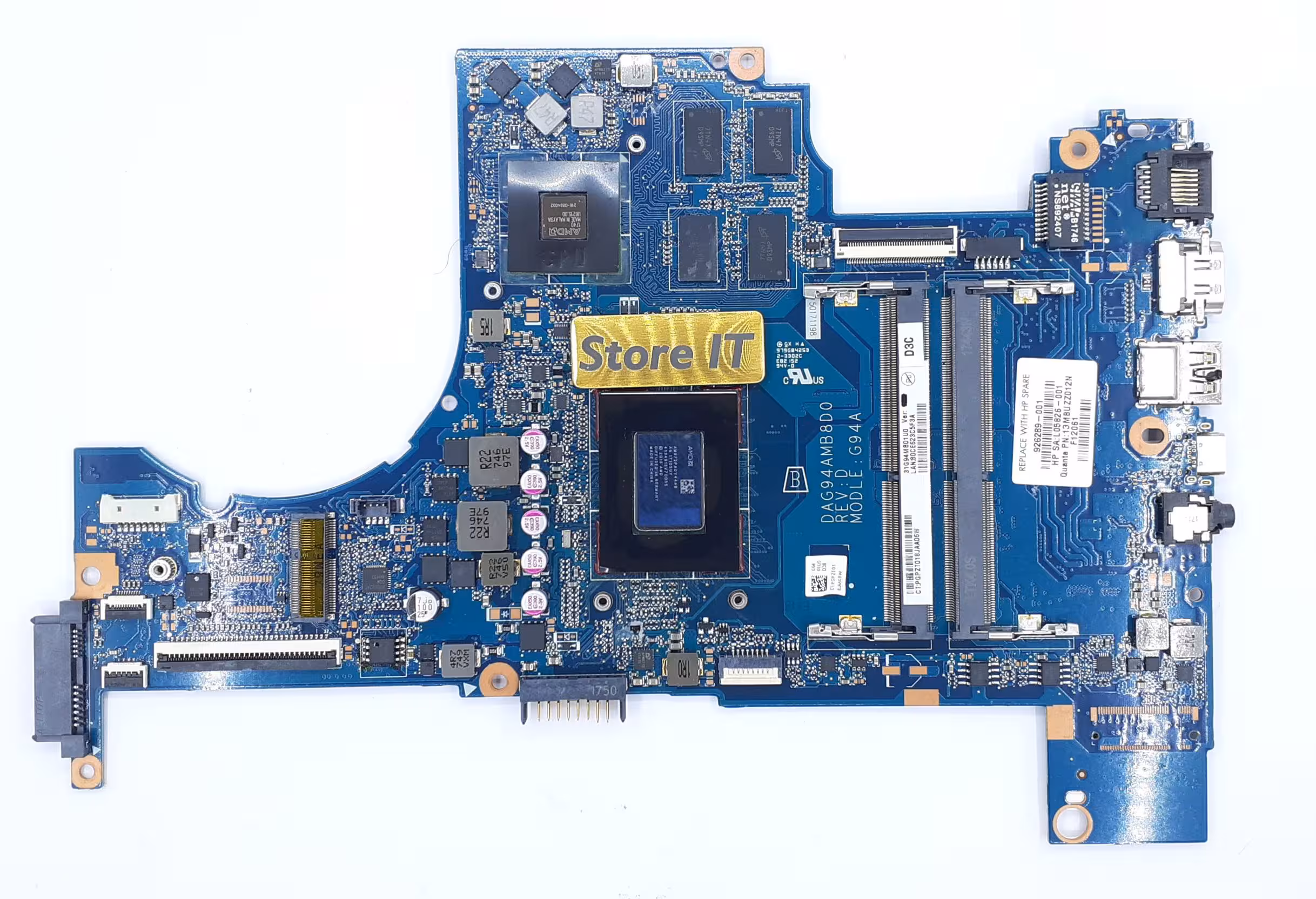 مادربرد لپ تاپ اچ پی Pavilion 15-CD AMD A12 با گرافیک 2GB - فروشگاه اینترنتی استور آی تی