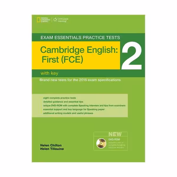 کتاب Exam Essentials Practice Tests First FCE 2 اگزم اسنشیالز پرکتیس تست فرست دو