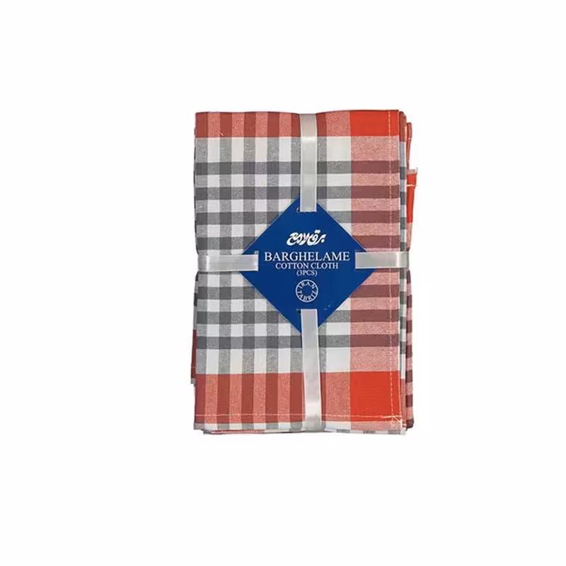 دستمال آشپزخانه برق لامع مدل مستطیل کد A1-41 مجموعه 3عددی | کالا مکس