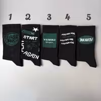 جوراب ساقدار الیت نوشته دار سری Start