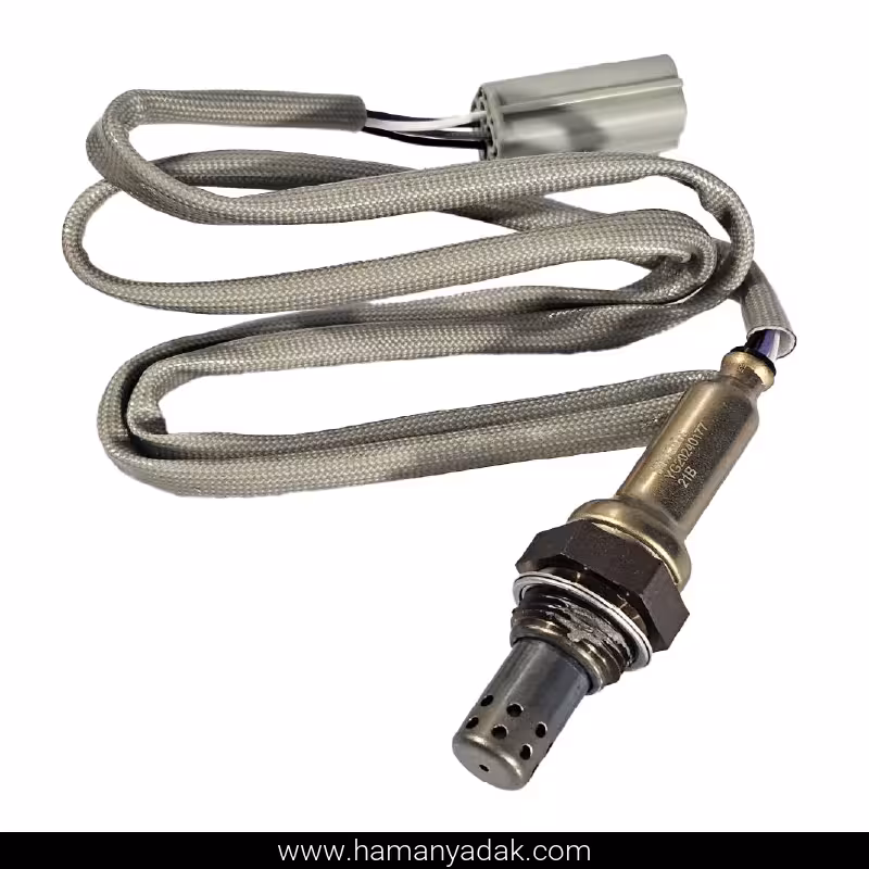 سنسور اکسیژن سیم بلند طوسی پژو 405 و پارس مدل SSAT برند هیرکان