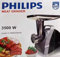 چرخ گوشت فیلیپس MG-PH640 با موتور پرقدرت 3500 وات(با متریال بسیار باکیفیت)ارسال سریع