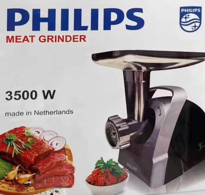 چرخ گوشت فیلیپس MG-PH640 با موتور پرقدرت 3500 وات(با متریال بسیار باکیفیت)ارسال سریع