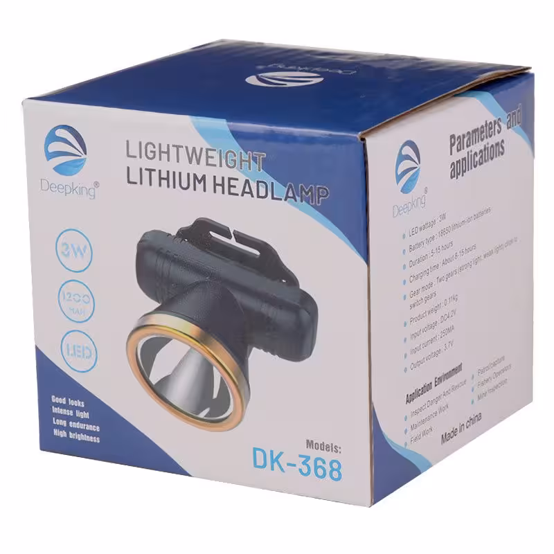 هدلایت شارژی Deepking مدل DK368