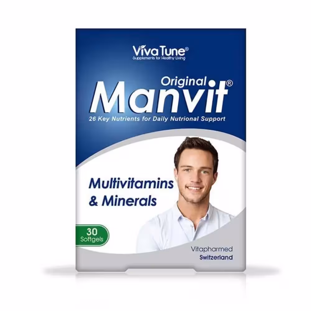 سافت ژل من ویت اوریجینال ویواتیون 30 عددی