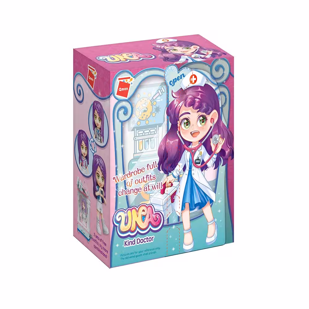 ساختنی کیومن مدل دختر دکتر کد C34011