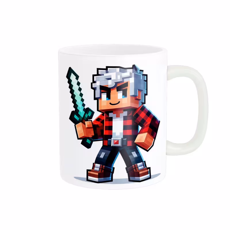 ماگ استلار طرح گیم ماینکرافت Minecraft game  کد 1689