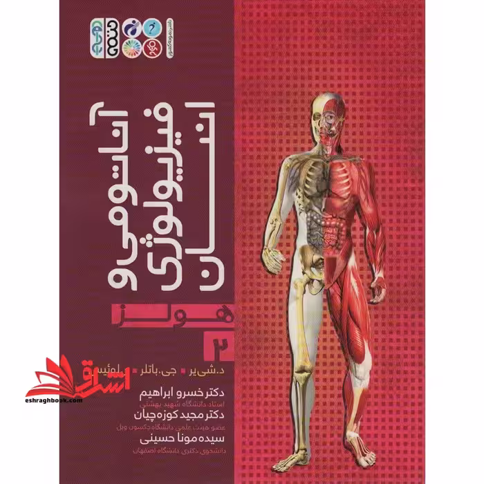 آناتومی و فیزیولوژی انسان هولز جلد 2 دوم مصور تمام رنگی - فروشگاه کتاب اشراق