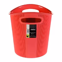 سطل زباله کاغذی لیمون مدل شیاردار سایز کوچک