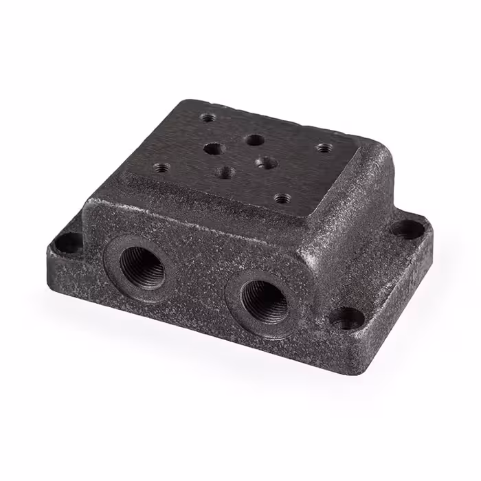 زیر شیری 1/2 اینچ هیدرولیک دو سوراخ بغل