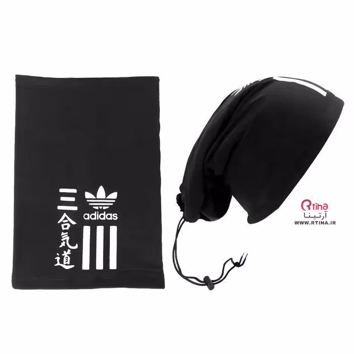 اسکارف سر ضخیم زمستانی مدل بند دار و کلاه شونده