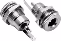 فیش مادگی تغذیه آداپتور فلزی