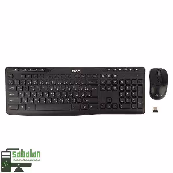 کیبورد و ماوس بیسیم تسکو مدل TKM 7108W