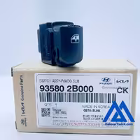 کلید تک شیشه بالابر سانتافه 935802B000