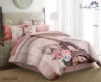 سرویس لحاف روتختی ترکسان کد D20 دو نفره 6 تکه