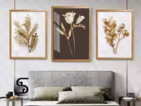 تابلو دکوراتیو سه تکه 60*40 درجه1