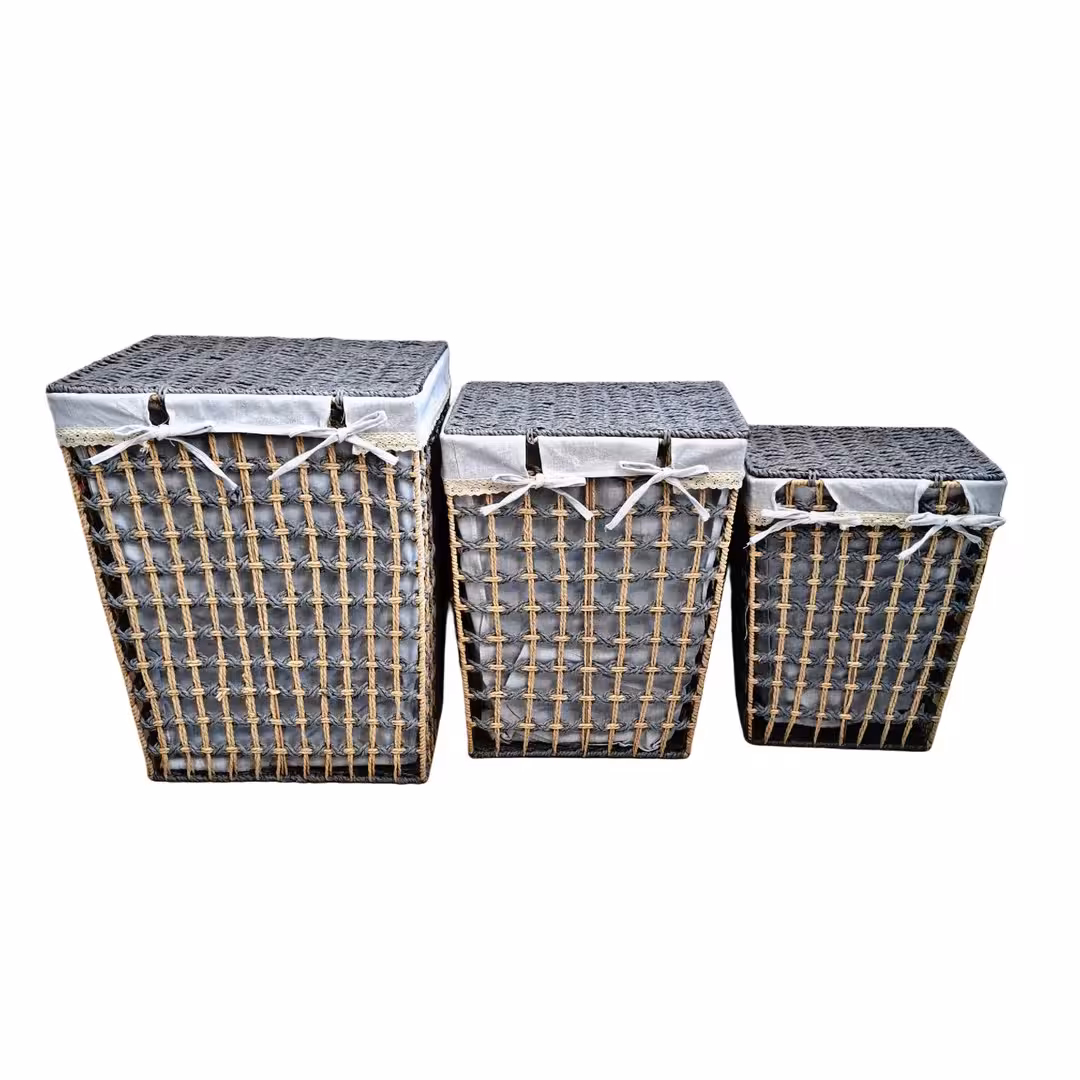 سبد رخت لاکچری ترکیه ای کد 202505 درب دار مستطیل