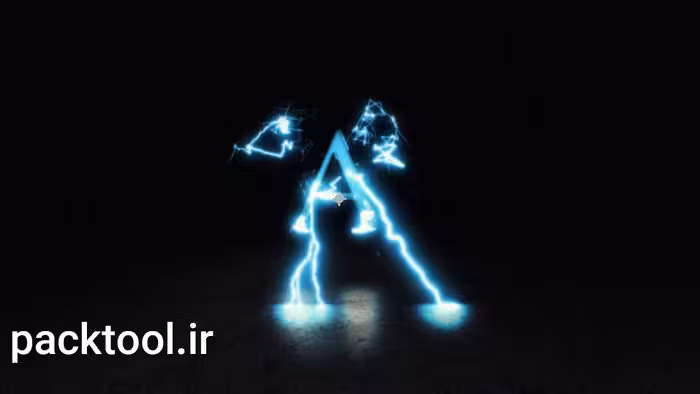 دانلود پروژه آماده افتر افکت لوگو مون شوک الکتریکی ریویل Electric Shock Logo Reveal - پک تول
