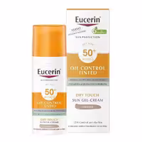 ضدآفتاب رنگی پوست چرب اوسرین ( EUCERIN-Oil control tinted sun gel cream medium )